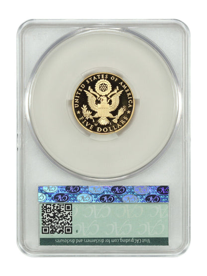 2008-W $5 Bald Eagle CACG PR69DCAM - $5 Modern Gold Commemoratives