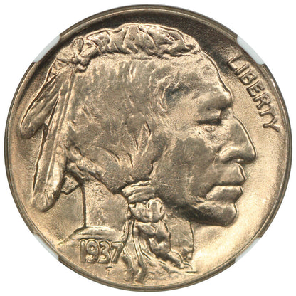 1937-D 5C NGC MS67 - Buffalo Nickel