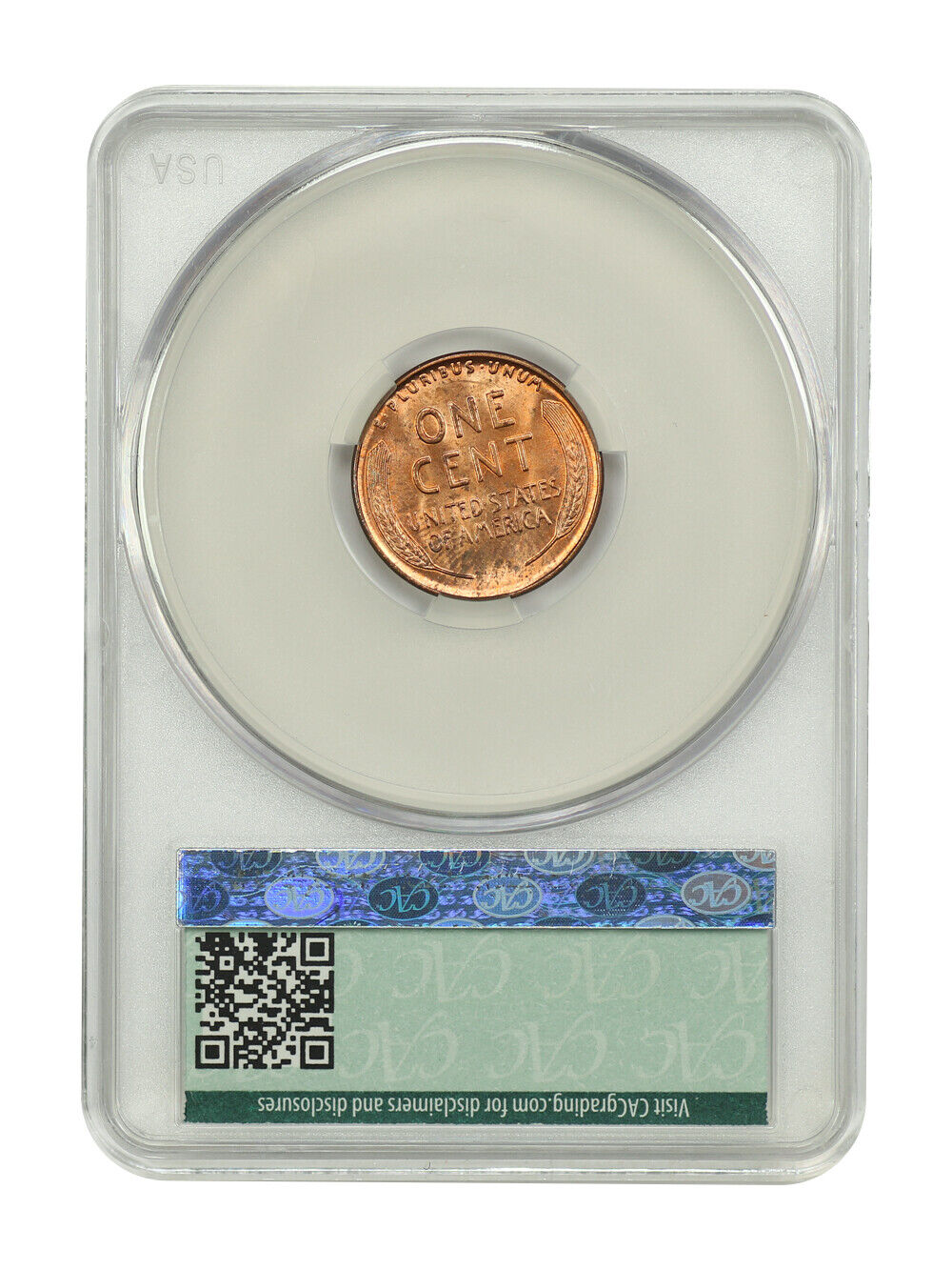 1930-D 1C CACG MS64RD - Lincoln Cent (Wheat Reverse)