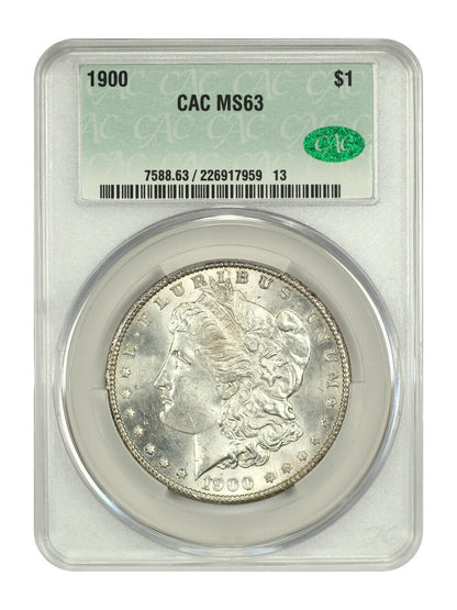 1900 $1 CACG MS63 - Morgan Dollar