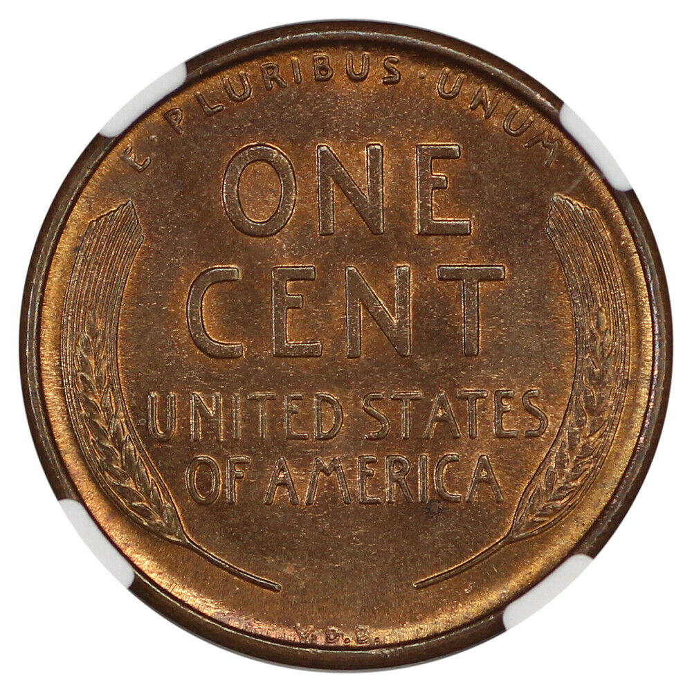 1909-S VDB 1C NGC MS66RB - Lincoln Cent (Wheat Reverse) - Popular Key Date