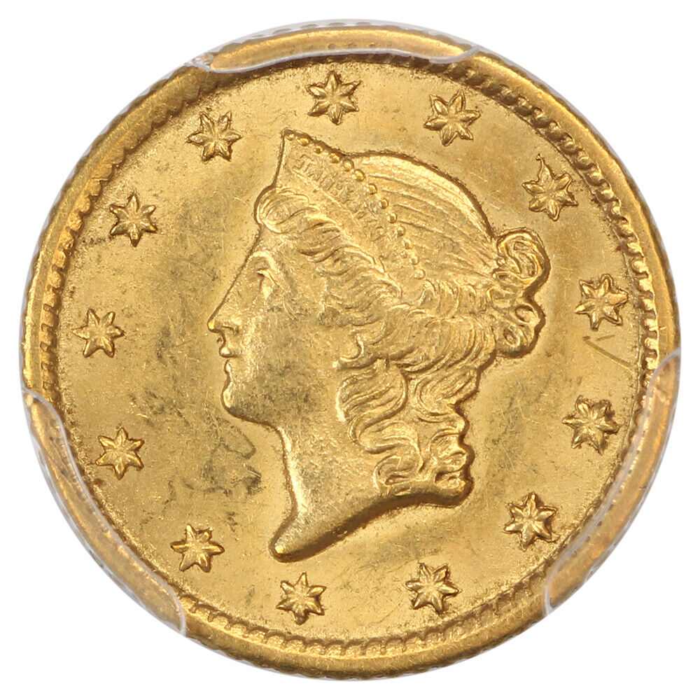 1853-O G$1 PCGS MS62 - Gold Dollar - Popular New Orleans Gold Dollar