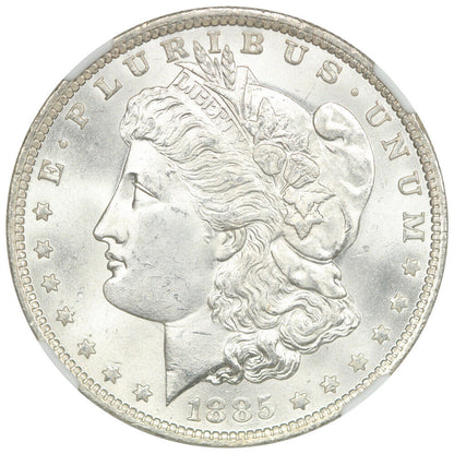 1885-O $1 NGC MS67 - Morgan Dollar