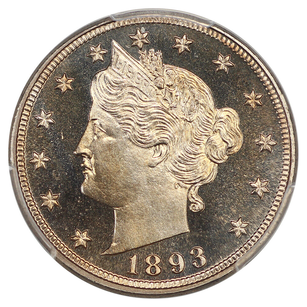 1893 5C PCGS PR67CAM