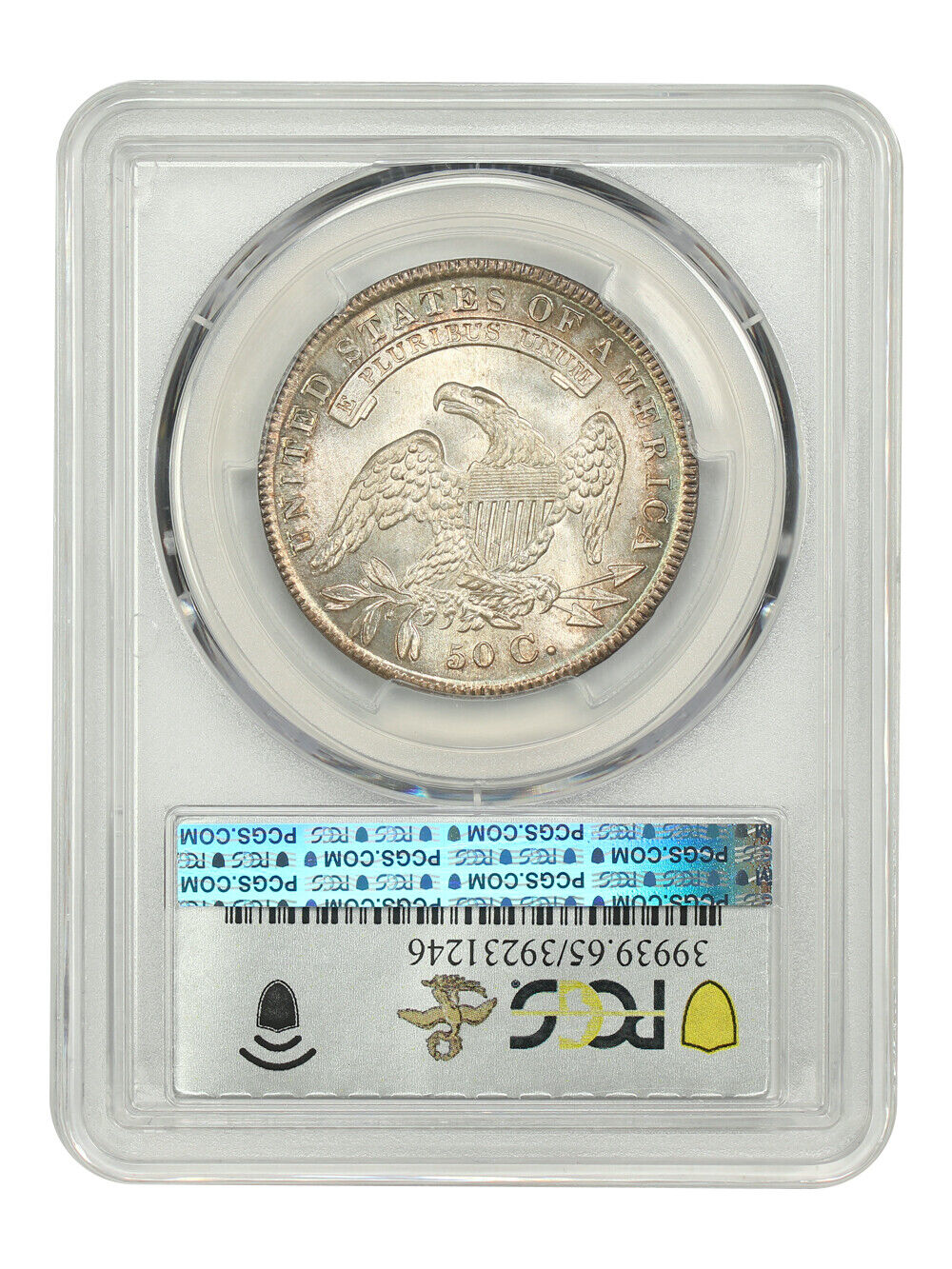 1836 50C PCGS MS65 (O-102, Lettered Edge)