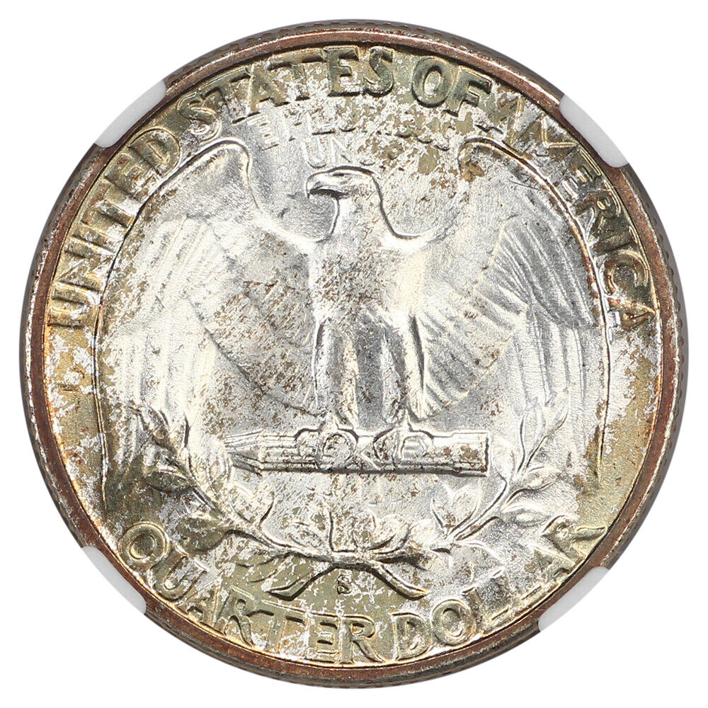 1943-S 25C NGC MS67 - Washington Quarter