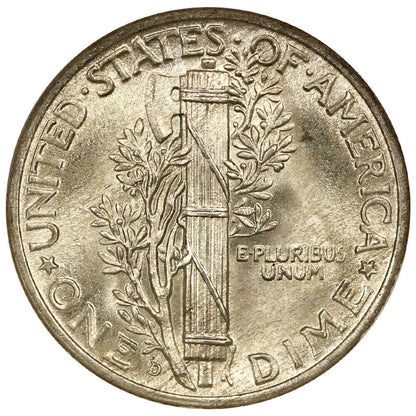 1944-D 10C NGC MS66FB