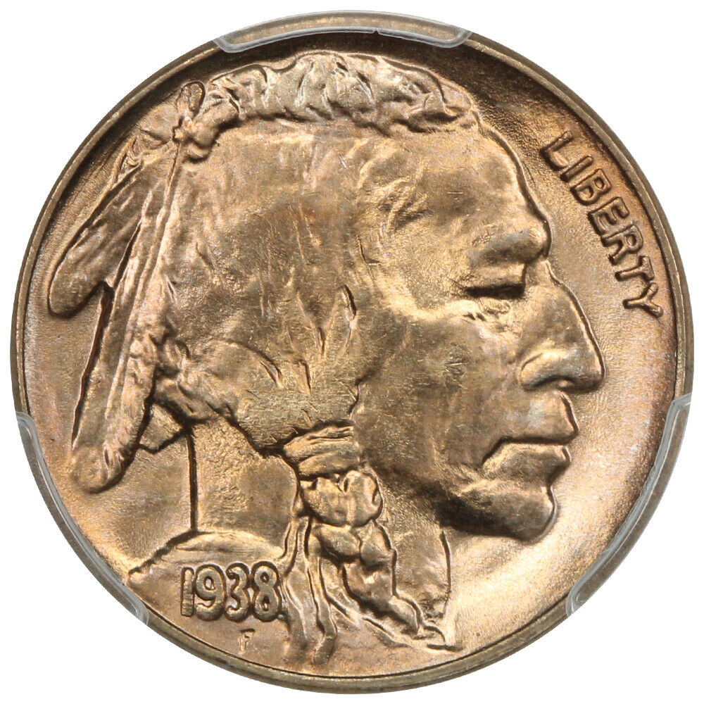 1938-D/S 5C Buffalo PCGS MS67 - Buffalo Nickel - Popular Variety