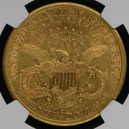 1880-S Liberty Double Eagle Type 3 $20 NGC AU53