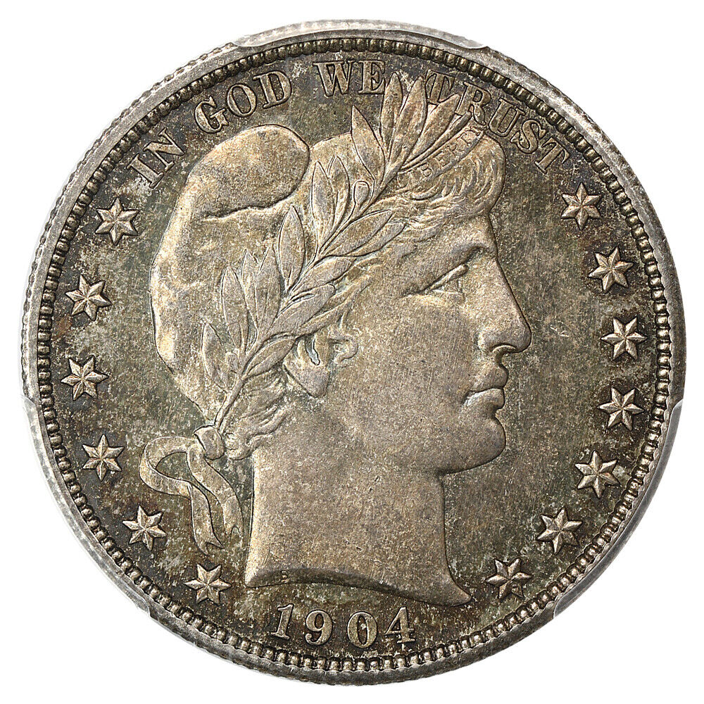 1904-S 50c PCGS MS65 ex: D.L. Hansen