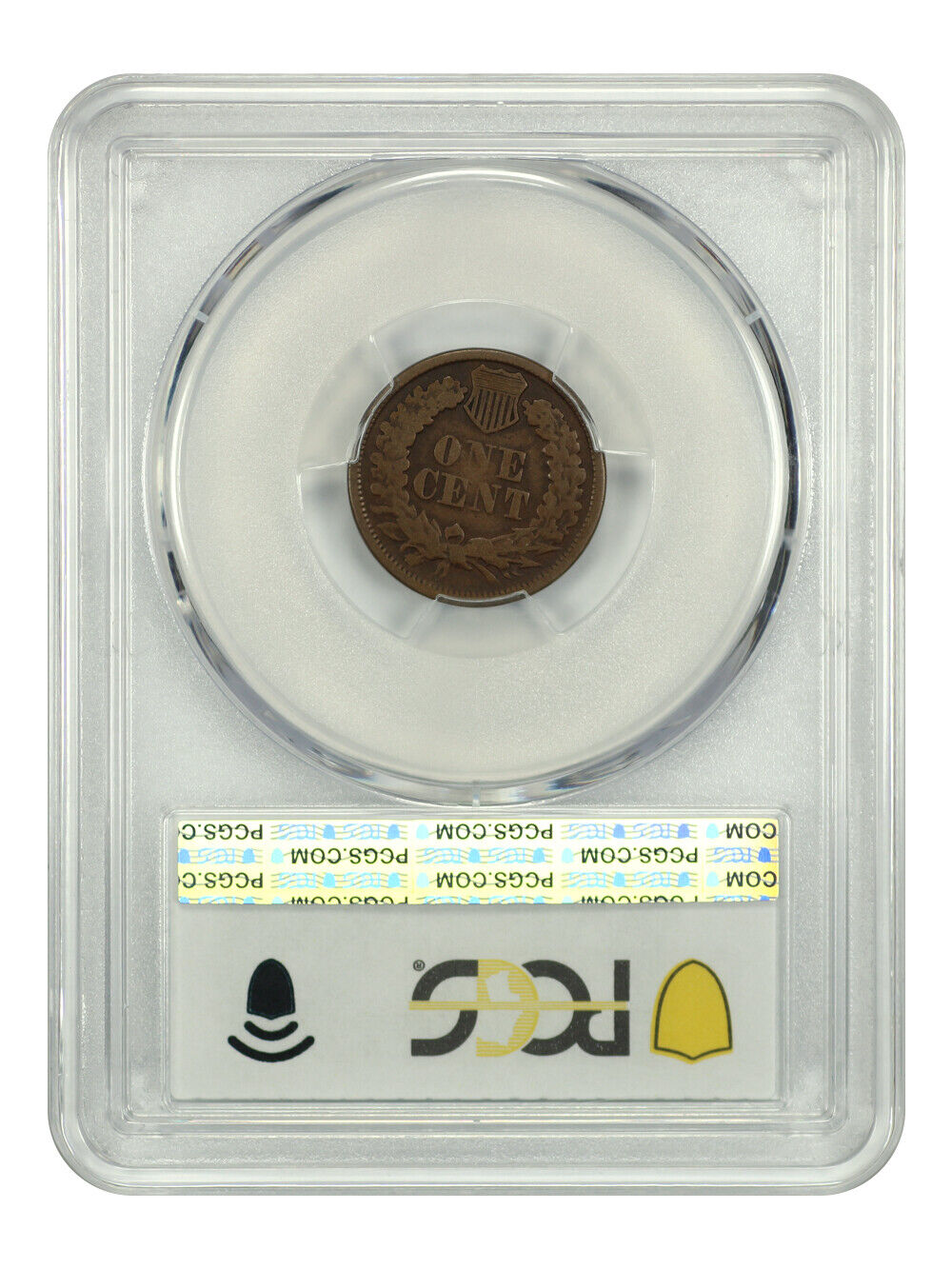 1864 1C PCGS VG8 (L On Ribbon) - Indian Cent