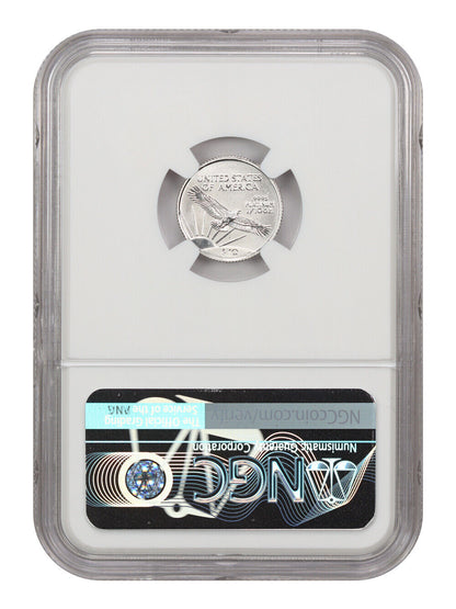 1997 Platinum Eagle $10 NGC MS69