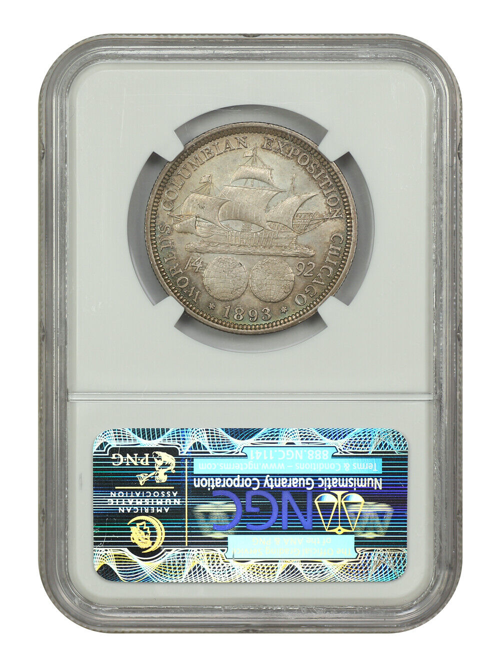 1893 50C Columbian NGC MS63 - Classic Silver Commemorative