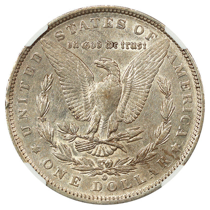 1891-O $1 NGC AU53