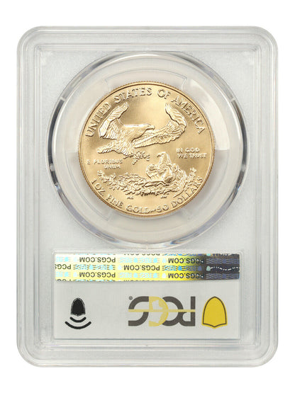 1988 $50 Gold Eagle PCGS MS70