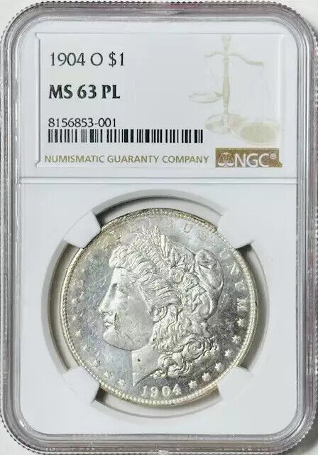 1904 O Morgan Silver Dollar NGC MS-63 PL Proof Like