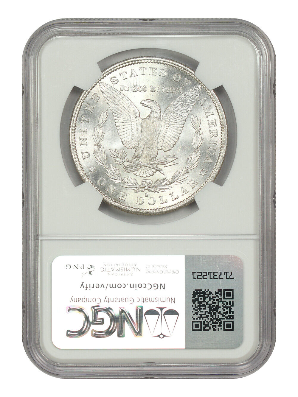 1889-S $1 NGC MS65 - Morgan Dollar