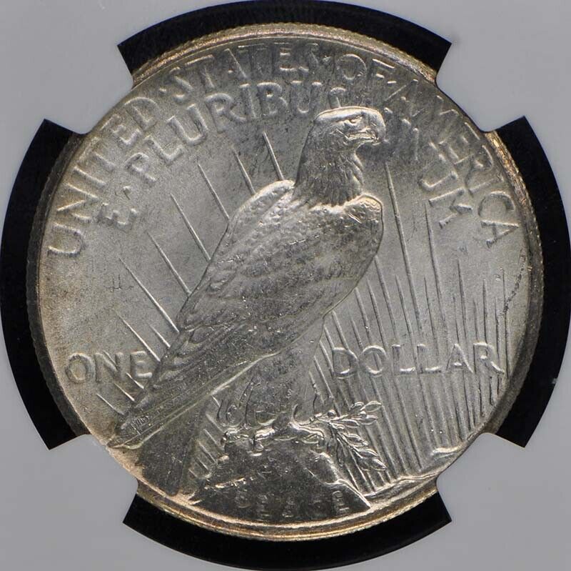 1928 Peace Dollar S$1 NGC MS65