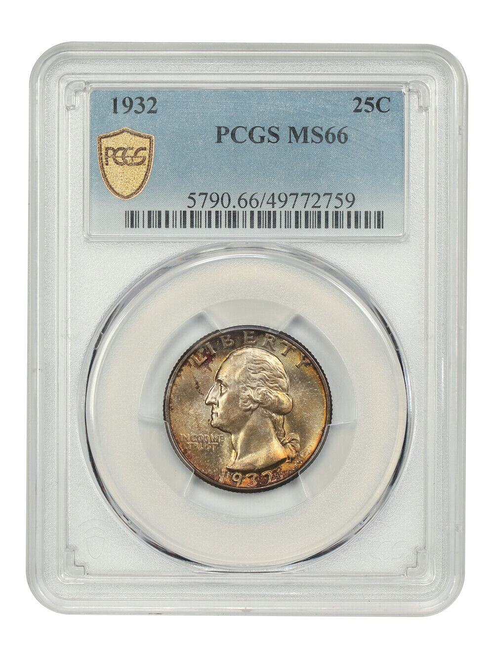 1932 25C PCGS MS66 - Washington Quarter