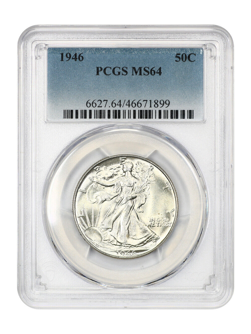 1946 50C PCGS MS64