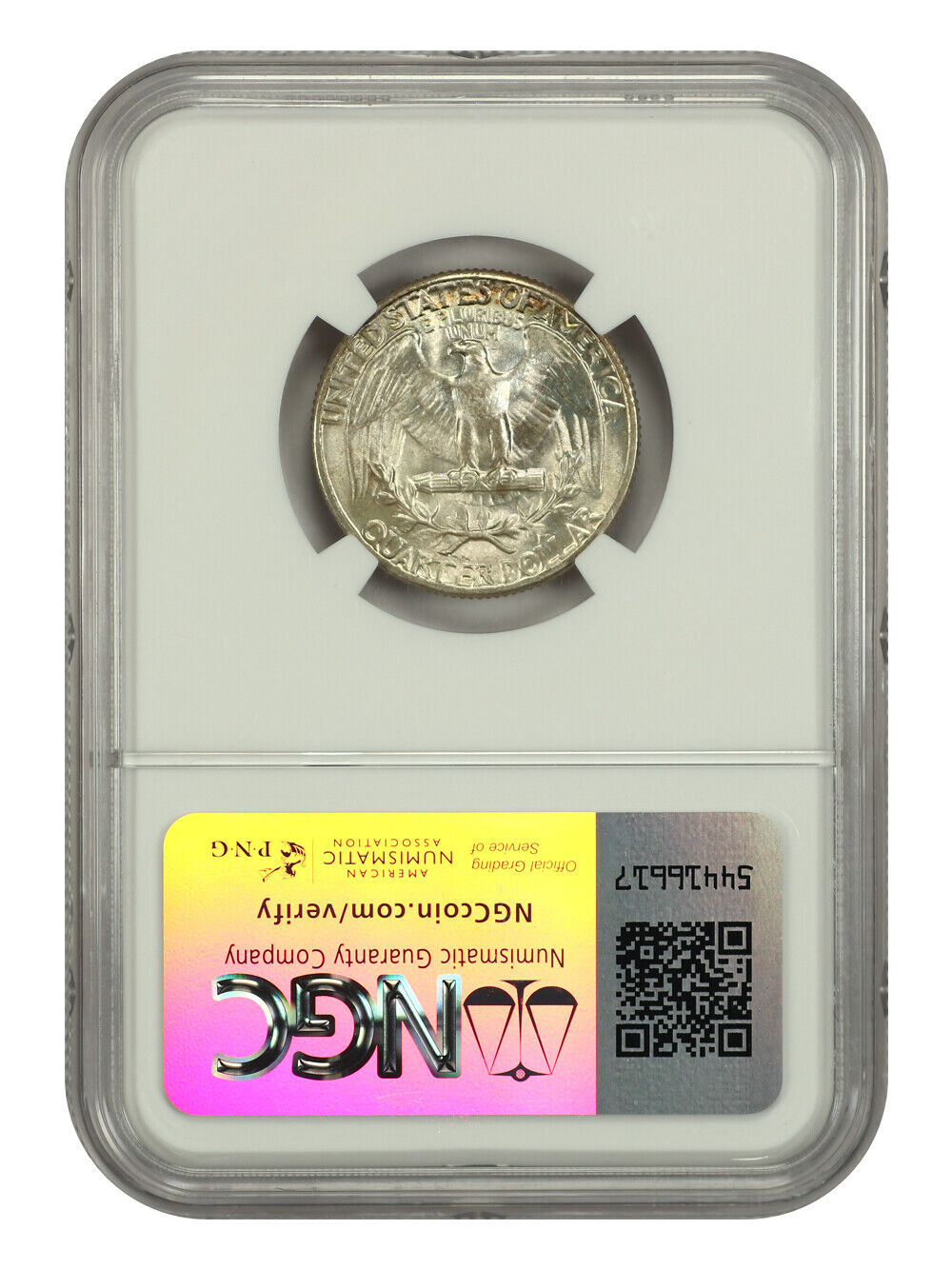 1936 25C NGC MS67+ - Washington Quarter