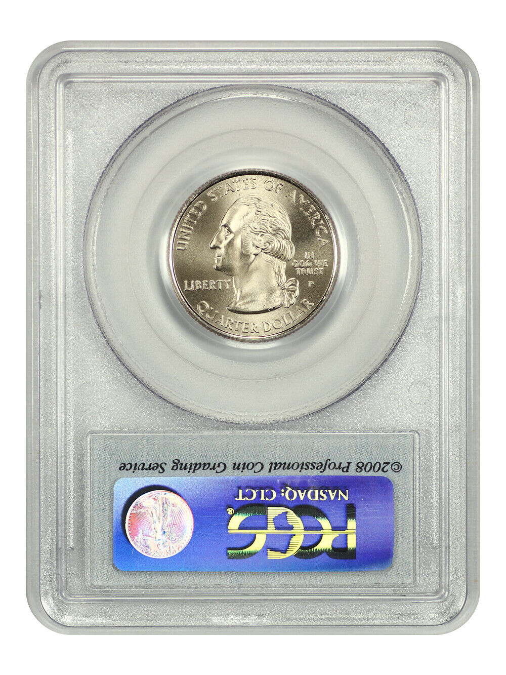 2007-P 25C Wyoming PCGS SP68 (Satin Finish) - Washington 50 States Quarters