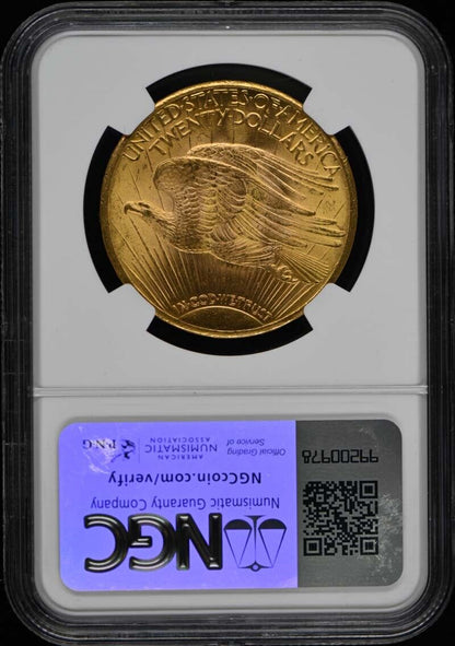 1928 Saint-Gaudens $20 NGC MS65