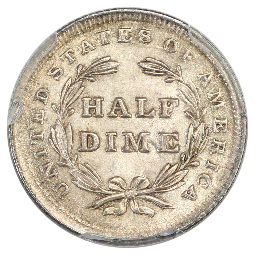 1838 H10C PCGS MS65+ (No Drapery, Sm Stars) ex: D.L. Hansen