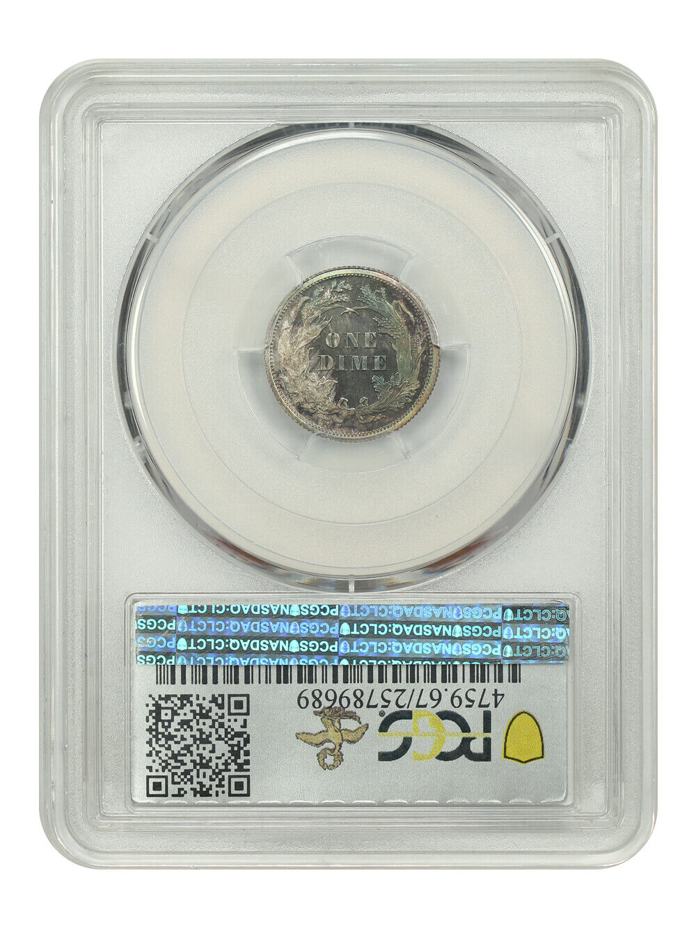 1866 10C PCGS PR67 ex: D.L. Hansen - Liberty Seated Dime