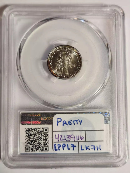 1943 D Mercury Dime PCGS MS-68 CAC - POP 1! - PRETTY