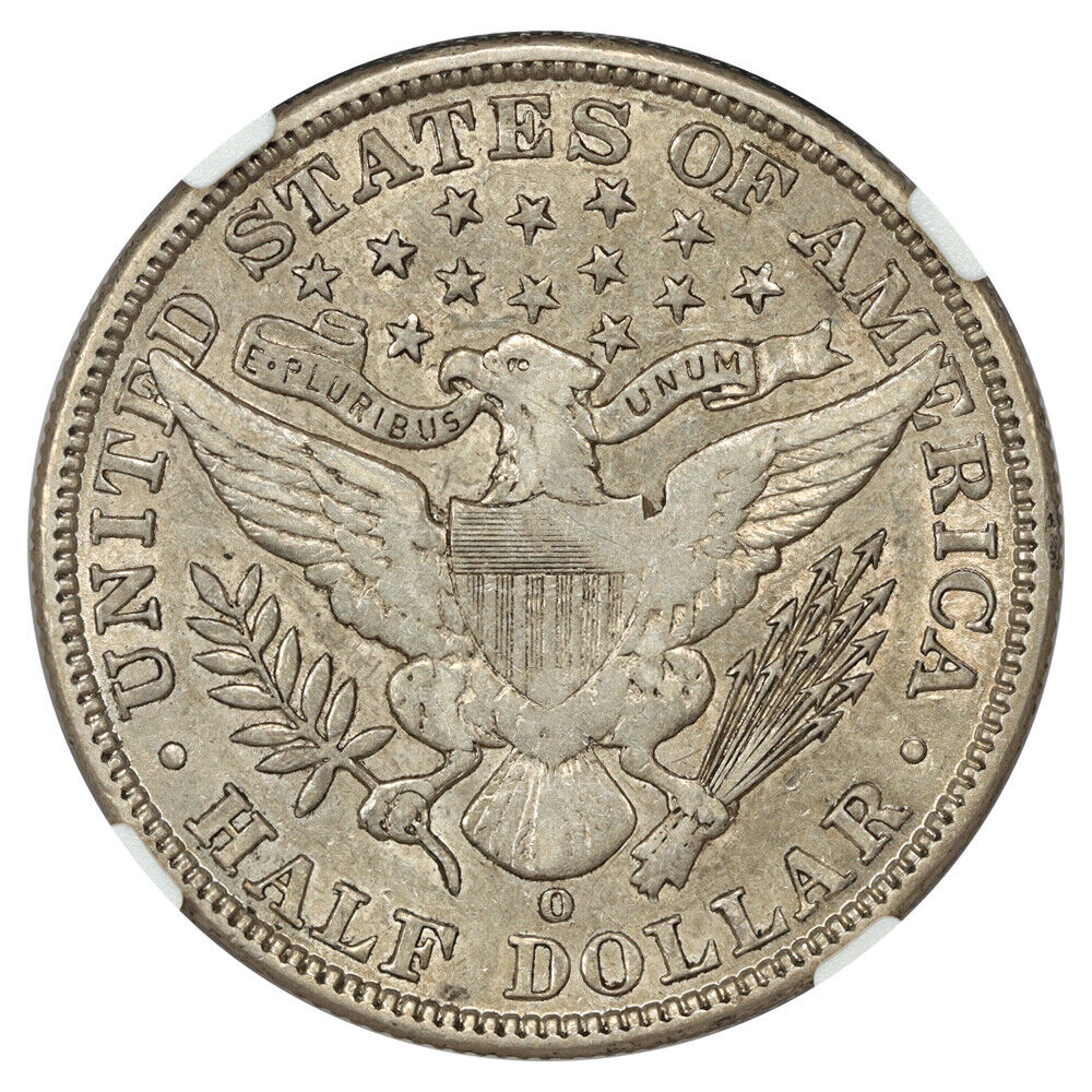 1901-O 50C NGC XF45 - Barber Half Dollar