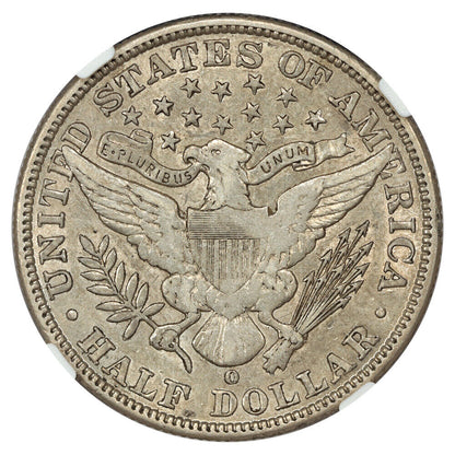 1901-O 50C NGC XF45 - Barber Half Dollar