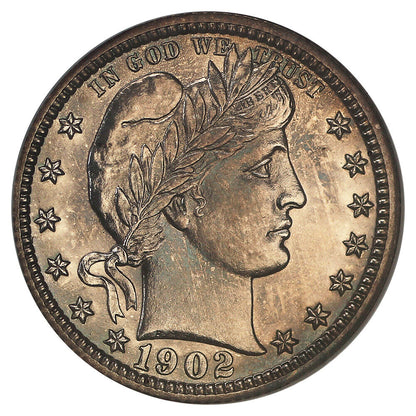 1902 25C NGC PR64 - Barber Quarter