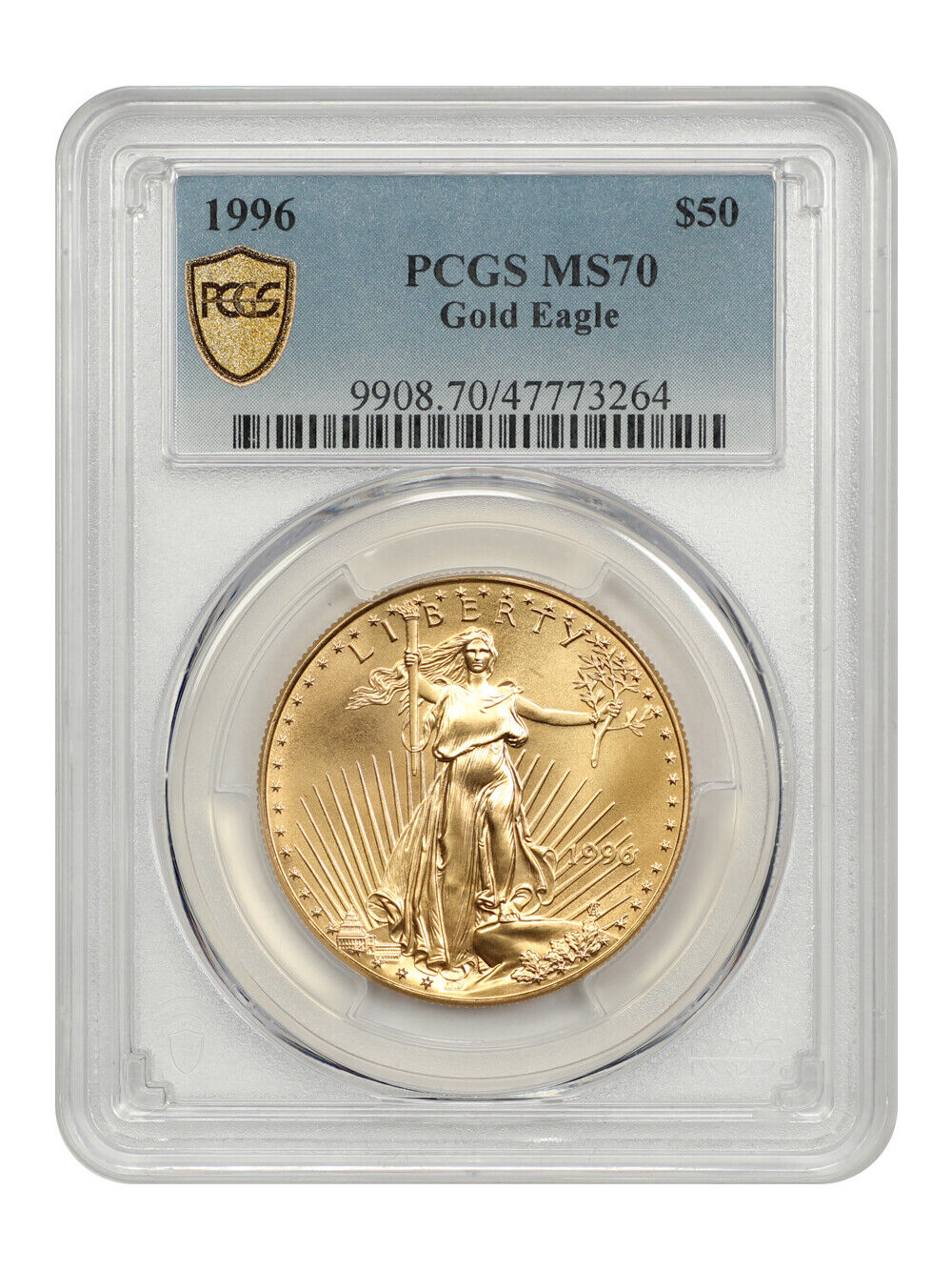 1996 $50 Gold Eagle PCGS MS70