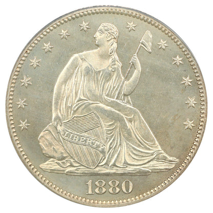 1880 50C PCGS PR64 - Liberty Seated Half Dollar