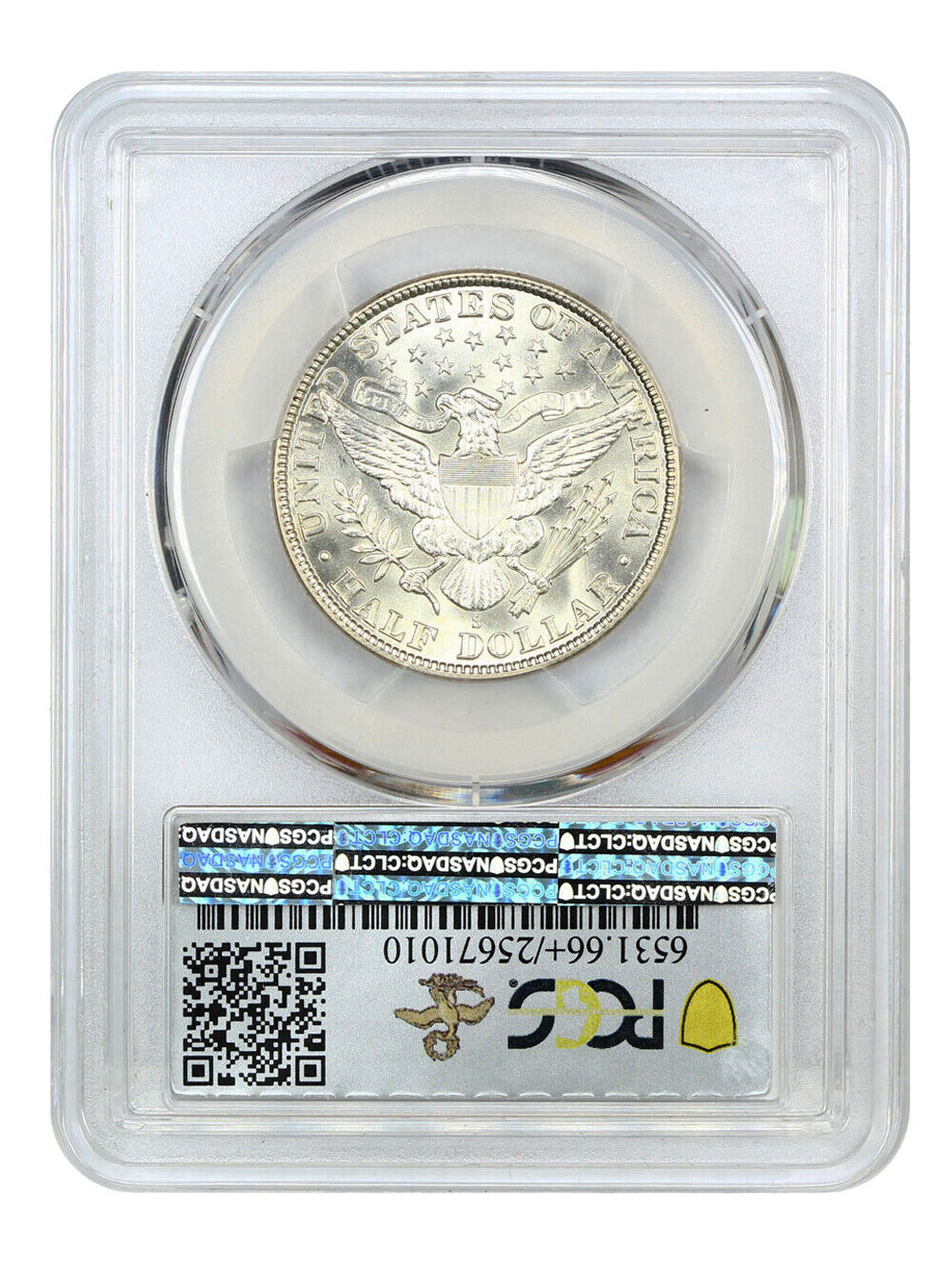 1914-S 50c PCGS/CAC MS66+ ex: D.L. Hansen