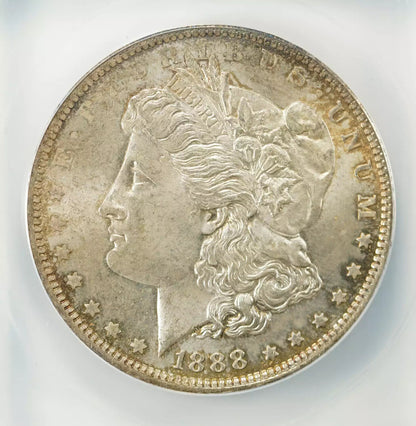 1888 O MORGAN SILVER DOLLAR $1 DDR VAM-9 ANACS MS 64 MINT UNC ROTATED DIES (948)