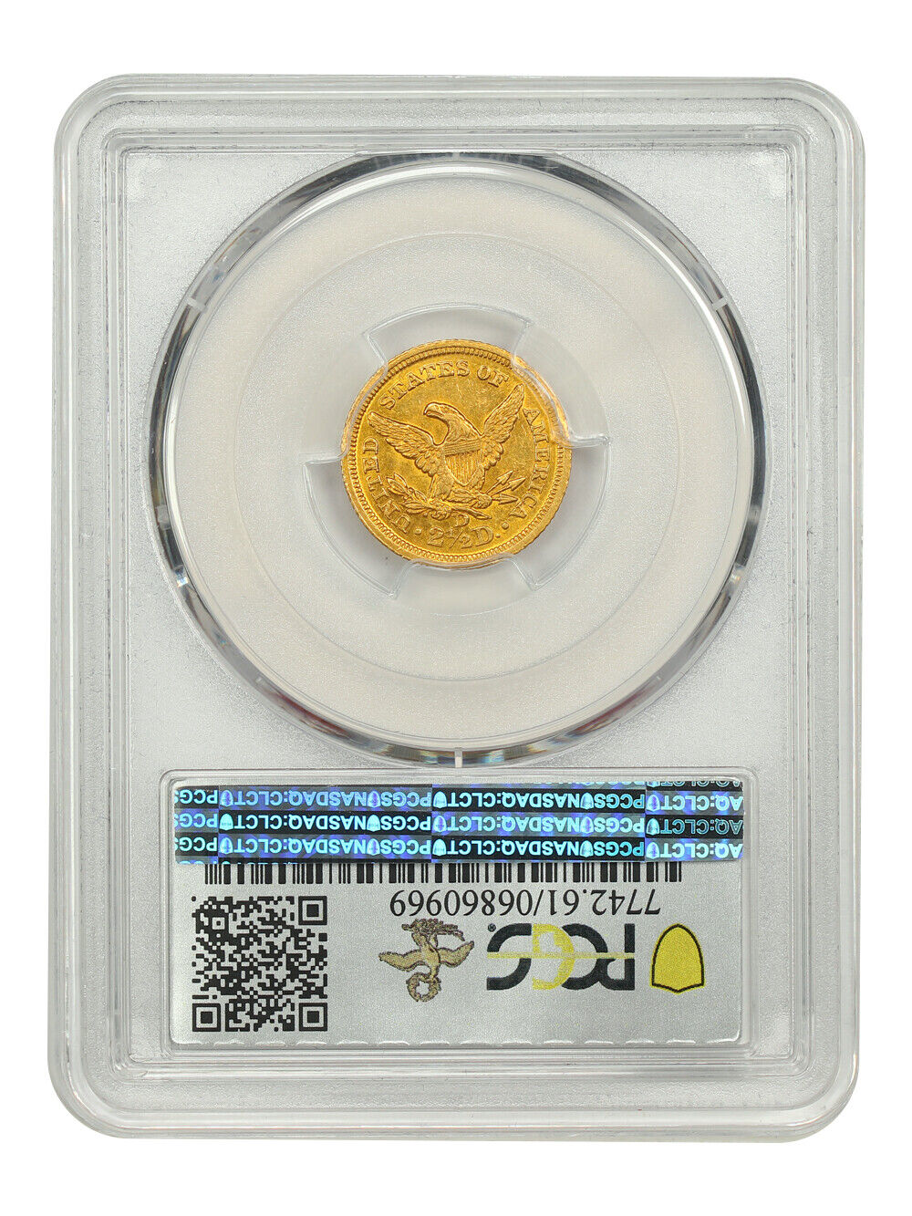 1846-D $2.50 PCGS MS61 ex: D.L. Hansen - Liberty Head $2.5