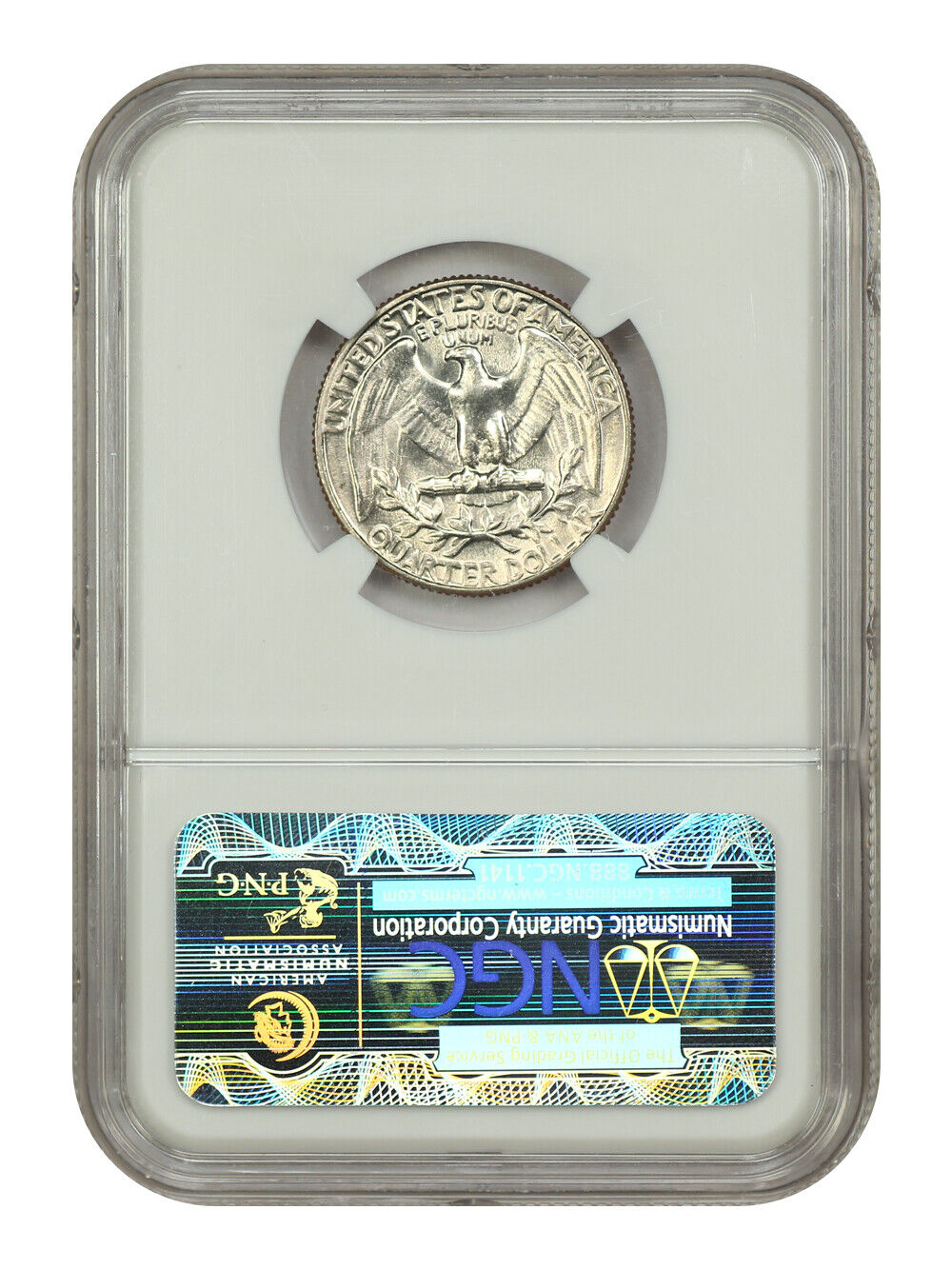 1967 25C NGC MS67 - Washington Quarter