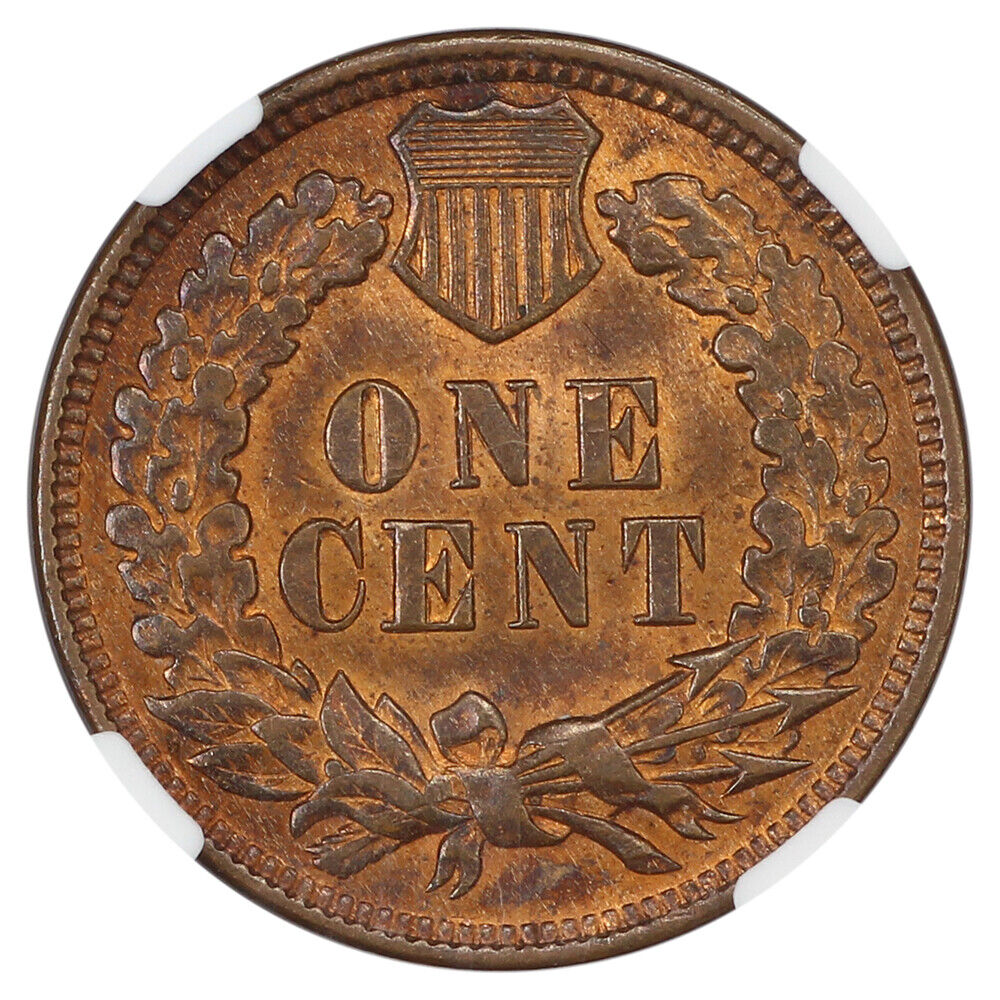 1908 1C NGC MS63RB - Indian Cent