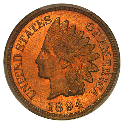 1894 1C PCGS PR66RB ex: D.L. Hansen