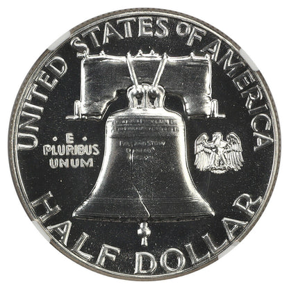 1957 50C NGC PR69 - Franklin Half Dollar