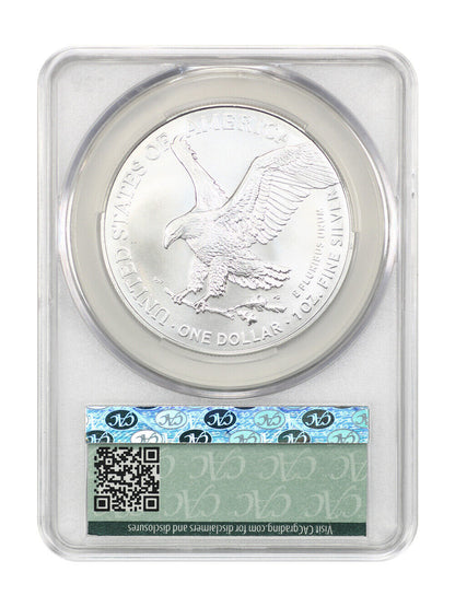 2024 $1 Silver Eagle CACG MS69 First Delivery (Monster Box Label)