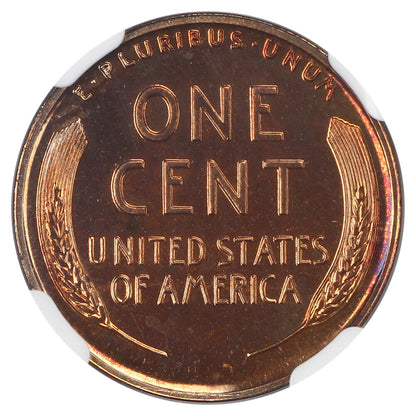 1941 1C NGC PR65RB - Lincoln Cent (Wheat Reverse)