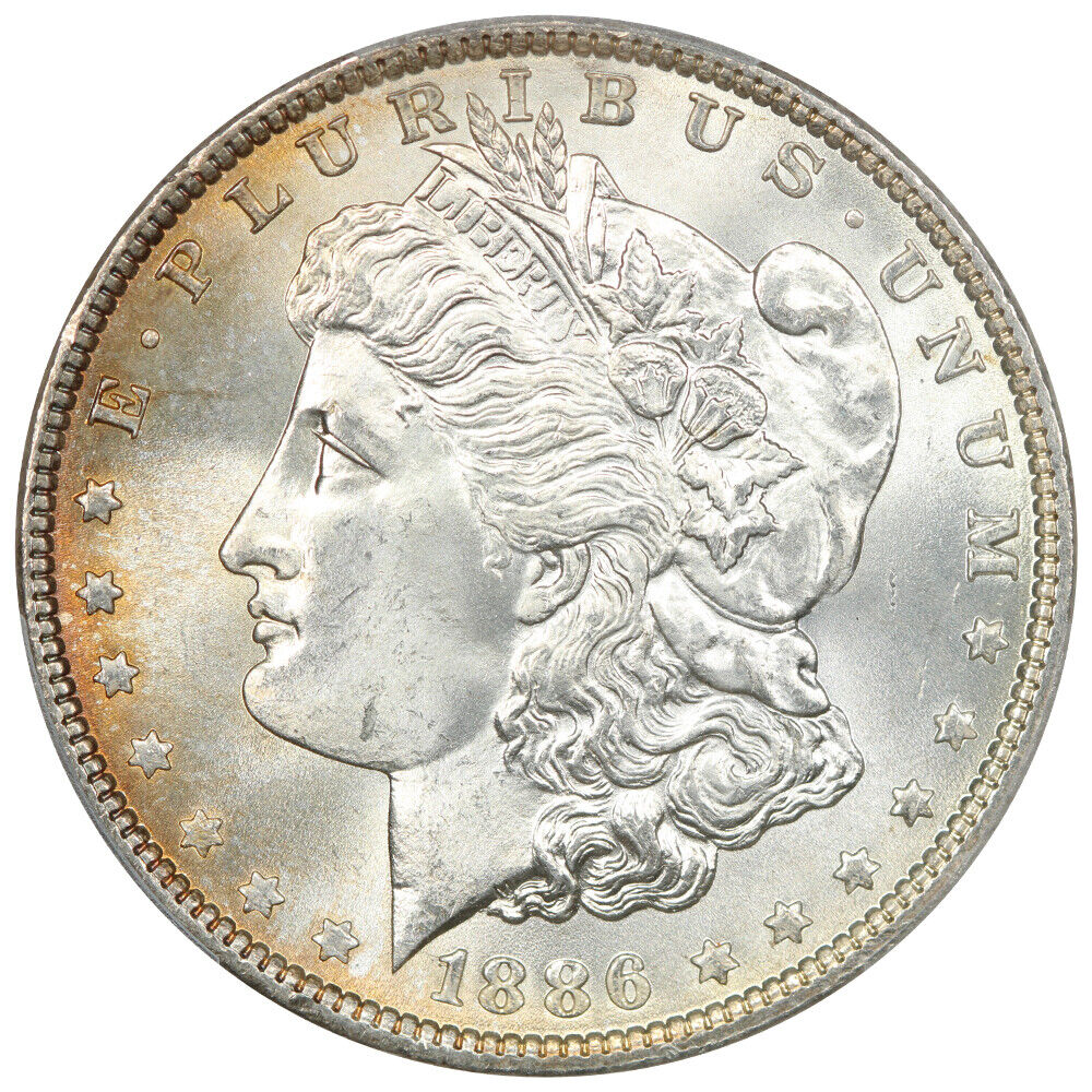 1886 $1 PCGS MS67 - Morgan Dollar