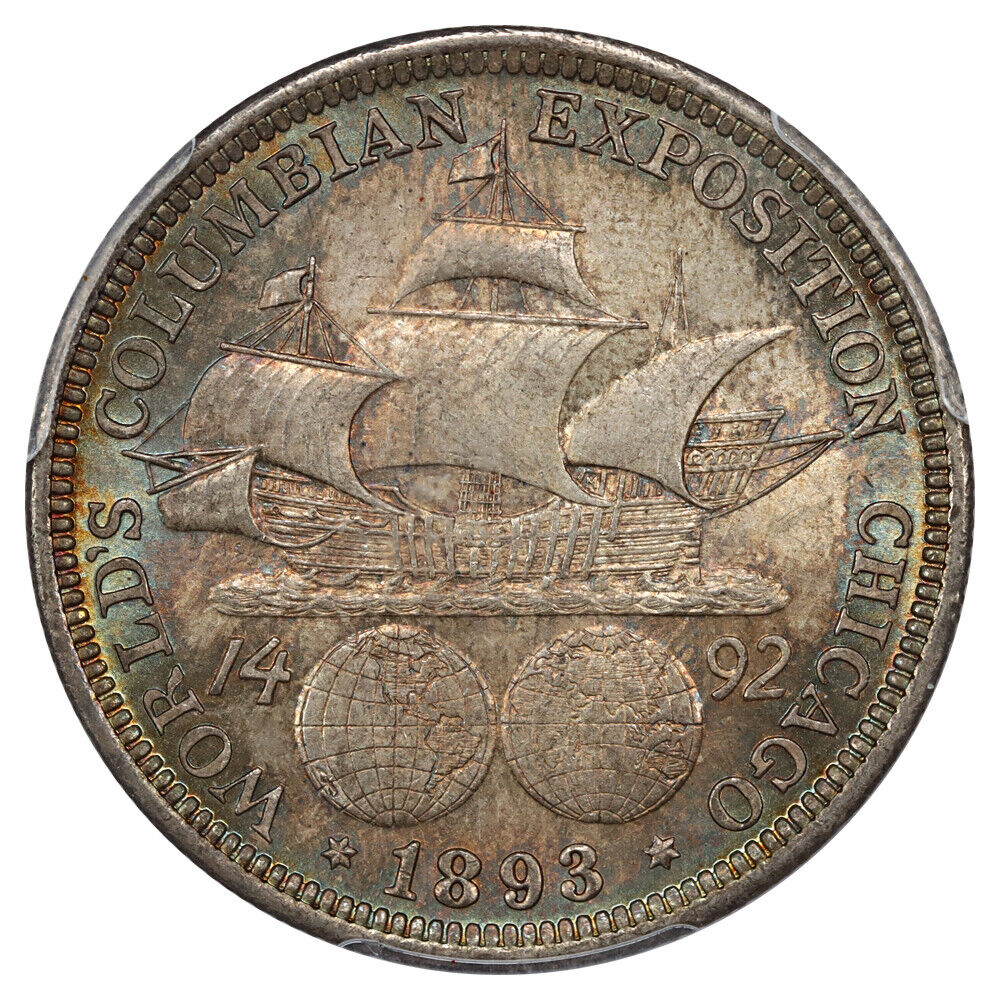 1893 50C Columbian PCGS MS66 - Classic Silver Commemorative