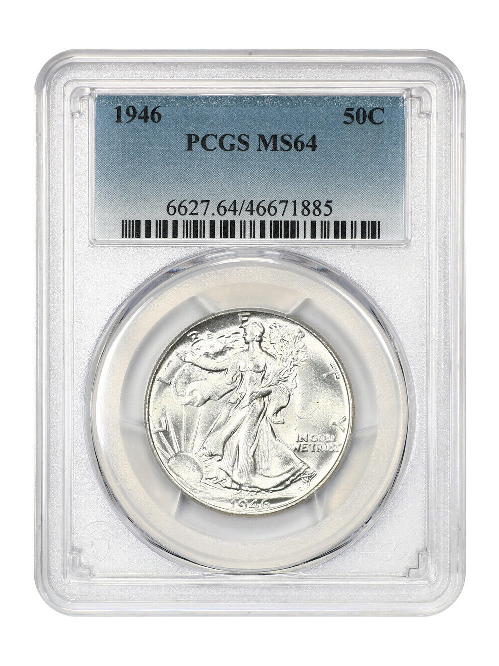 1946 50C PCGS MS64