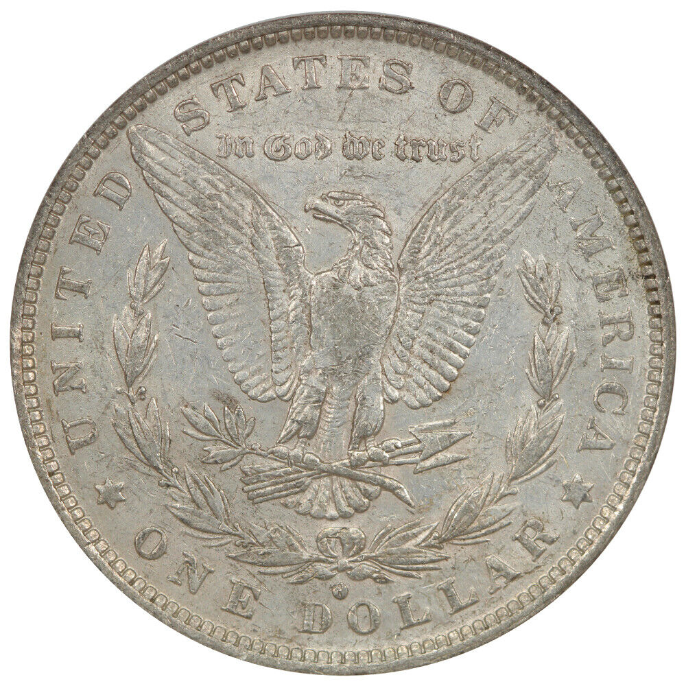 1882-O/S $1 NGC AU50 (VAM-3) - Morgan Dollar