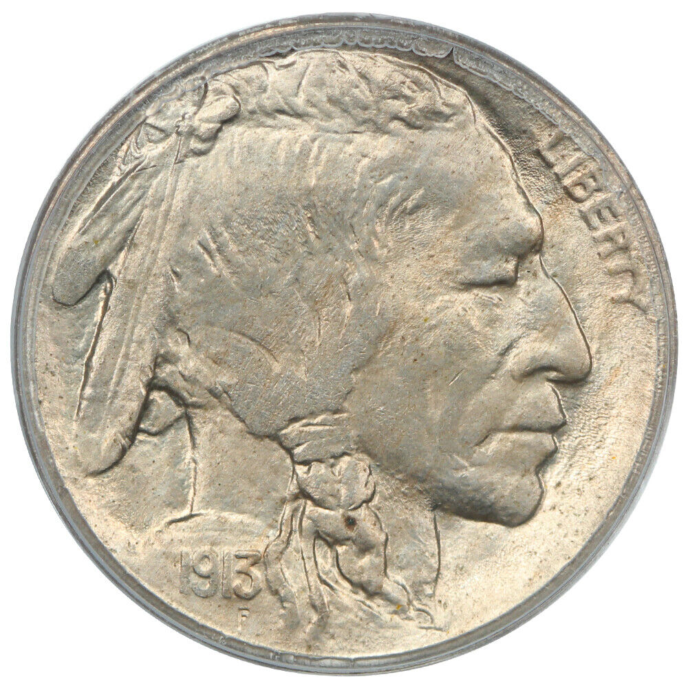 1913 5C PCGS MS65 (Type 2) - Buffalo Nickel