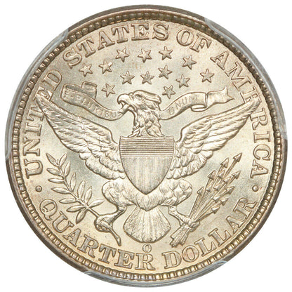 1892-O 25C PCGS MS66 ex: D.L. Hansen